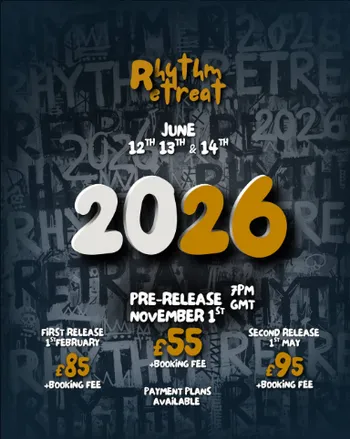 event poster Rhythm Retreat