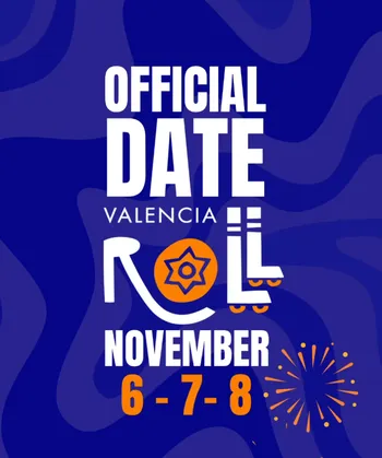 Save the date, Valencia Roll 2026. November 6th-8th
