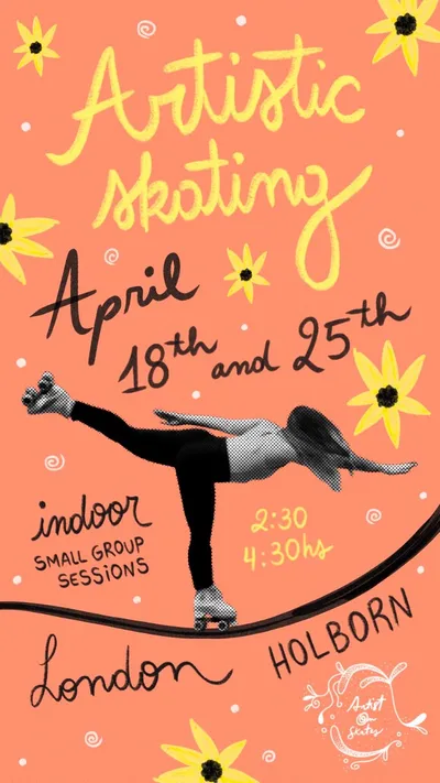 Artistic Skating Poster
