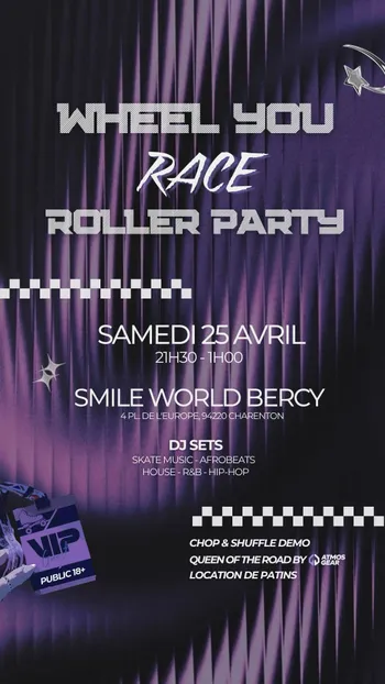 Wheel you Race, Roller Party