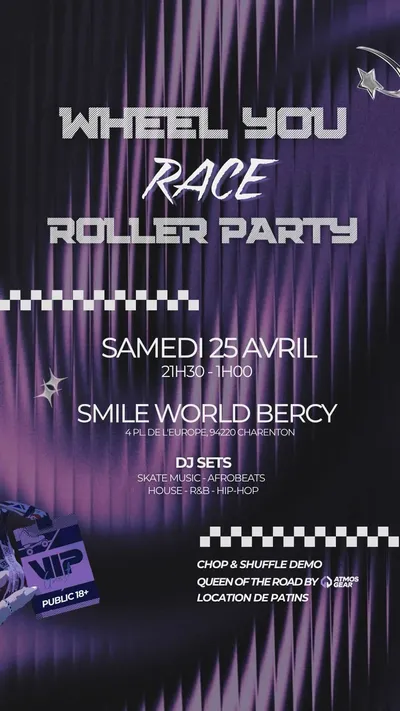 Wheel you Race, Roller Party